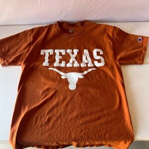 Champion Orange Texas Short Sleeve Tee